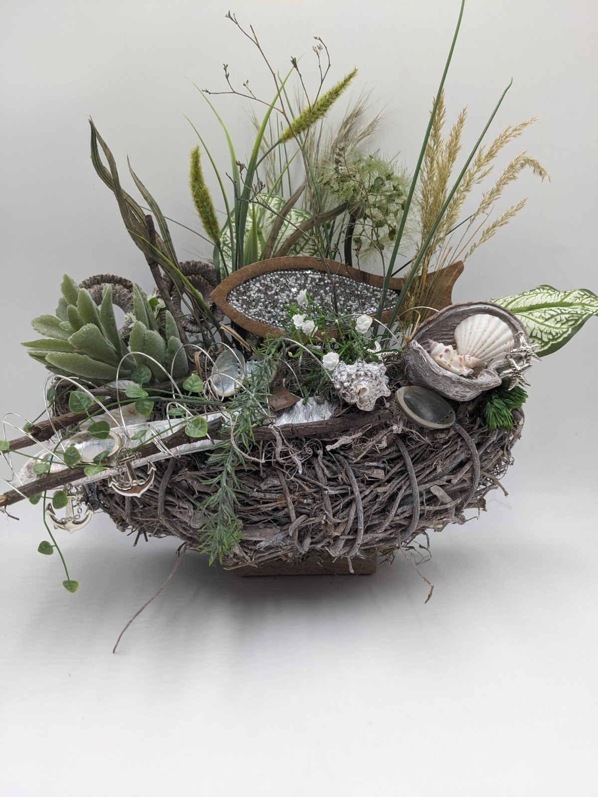 DYNH Duschvorhang Mit Meerestier-Motiv – Oktopus, Schildkröte, Fisch, Blaugrünes Ozean-Design, Wasserdicht, Mit 12 Haken