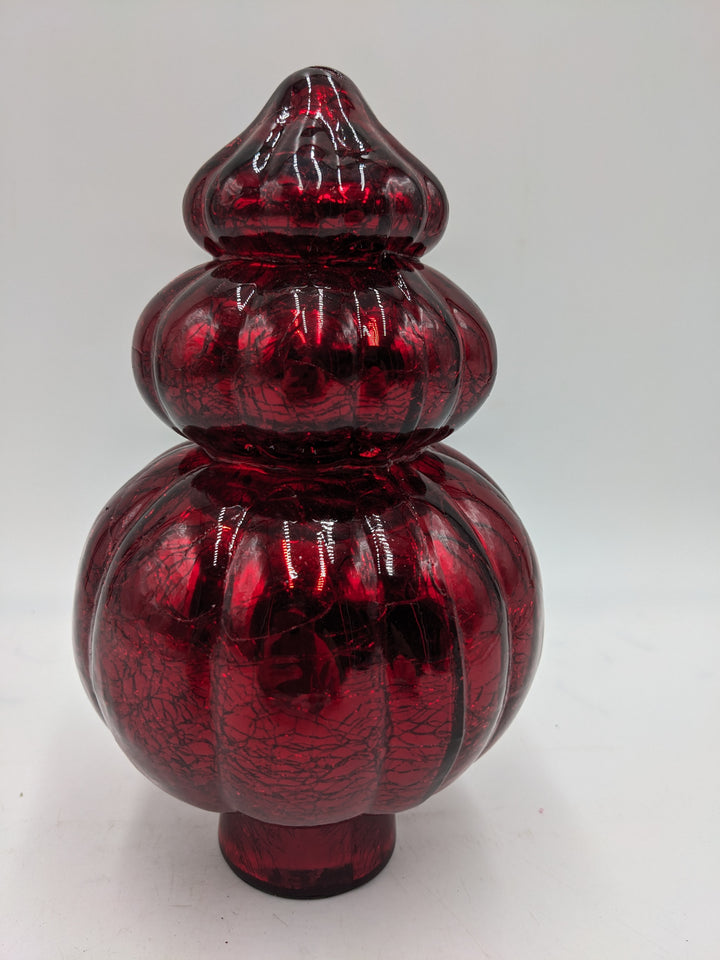 Weihnachtsdekoration Rosenkugel rot