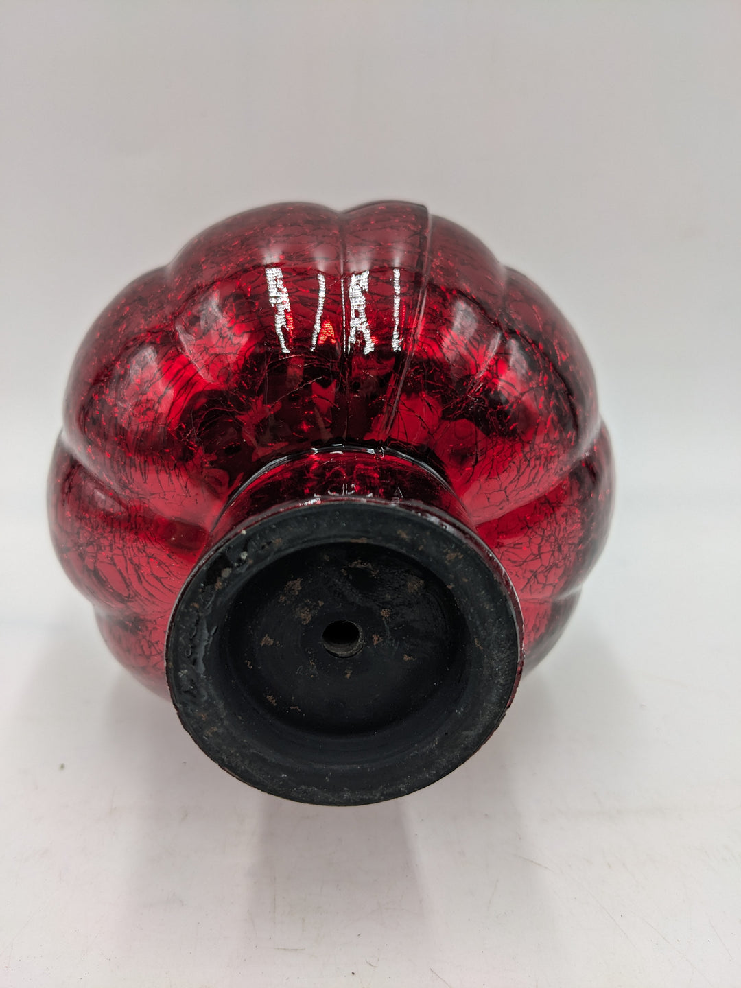 Weihnachtsdekoration Rosenkugel rot