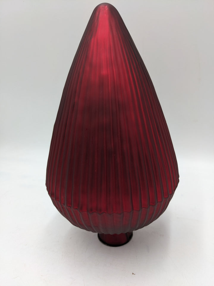 Rosenkugel für Stab Bauernglas rot