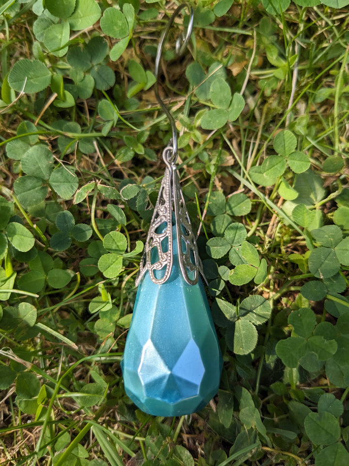 Weihnachtsanhänger Baumschmuck türkis