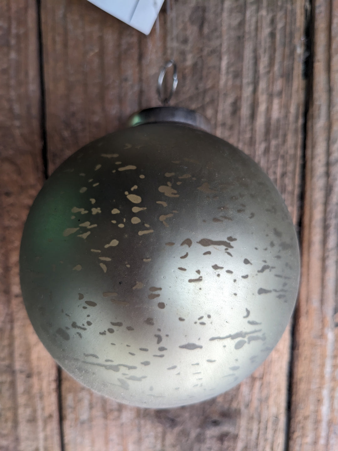 Weihnachtskugel hellgrün