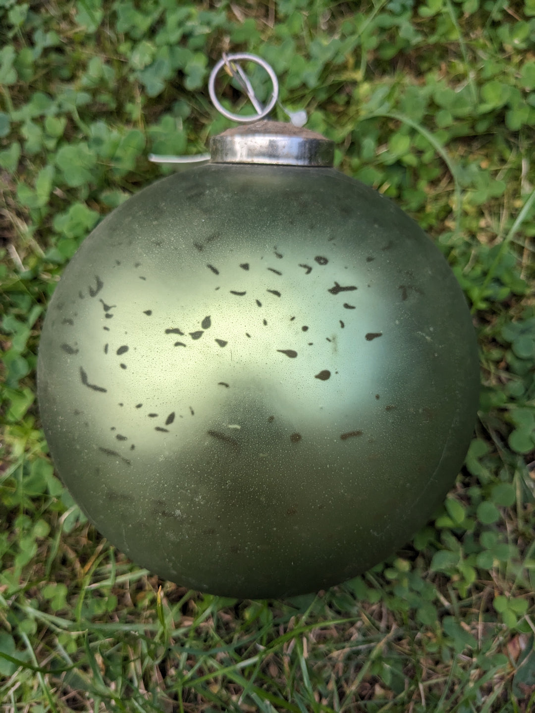 Weihnachtskugel hellgrün