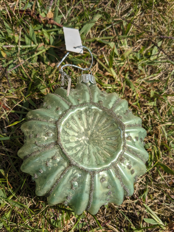 Weihnachtskugel Baumschmuck Goodwill mint