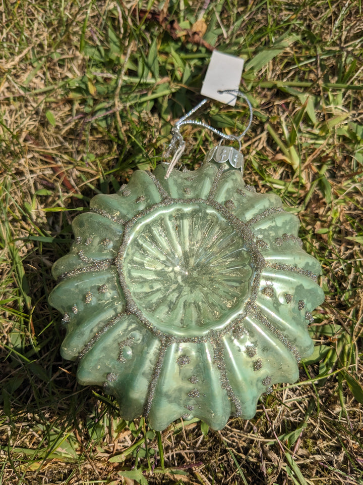 Weihnachtskugel Baumschmuck Goodwill mint