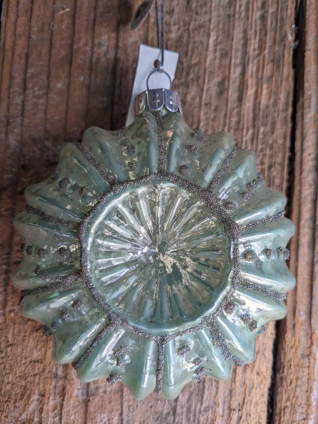 Weihnachtskugel Baumschmuck Goodwill mint