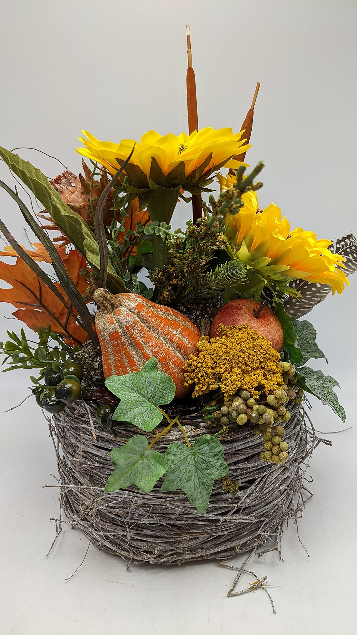 Hogardeck Herbst-Gartenflagge 'Willkommen Herbst' – Doppelseitig, Wetterfest, 31,8x45,7 Cm